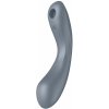 Sací stimulátor na klitoris Satisfyer Curvy Trinity 1 Sivá