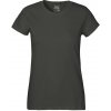 Neutral Dámske tričko Classic z organickej Fairtrade bavlny - Uhľová | S