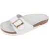 Barea 030032 Celokožené šľapky Biela, 39