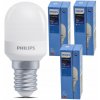 PHILIPS SADA 3x LED žiarovka E14 1,7W 150lm T25 2700K - tepla biela