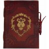 Mythrojan Hnědý kožený zápisník Warcraft „Pro Alianci“
