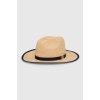 Tommy Hilfiger Beach Summer Straw Fedora Hat AW0AW16044 Écru
