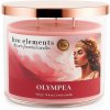 Vonná sviečka Päť elementov Olympea, 420 g, 3 knôty
