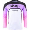 KENNY dres TRACK FOCUS 24 white/pink - L