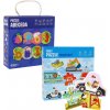 Puzzle - EDUkid EDUkid Set Puzzle Abeceda SK/CZ a Prvé puzzle Doprava 6 v 1
