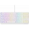 Genesis herní klávesnice THOR 230/TKL/RGB/Outemu Red/Drátová USB/US layout/Bílá (NKG-2078)