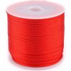 Šnúra Ø1mm saténová návin 30m - 1 ks 3 červená