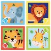 Goki Posuvné puzzle africké zvieratká