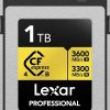 Lexar CFexpress 4.0 Pro Gold 1TB LCXEXP4001T-RNENG