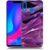 Picasee silikónový prehľadný obal pre Huawei Nova 3 - Purple glitter