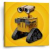 Sablio Obraz Wall-E robot Žltý - 50x50 cm
