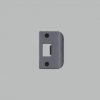 Buster + Punch BUSTER+PUNCH Strike Plate / D Shape - dverové kovanie FARBA: Gun Metal