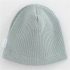Dojčenská bavlnená čiapočka New Baby Luxury clothing sivá 92/98