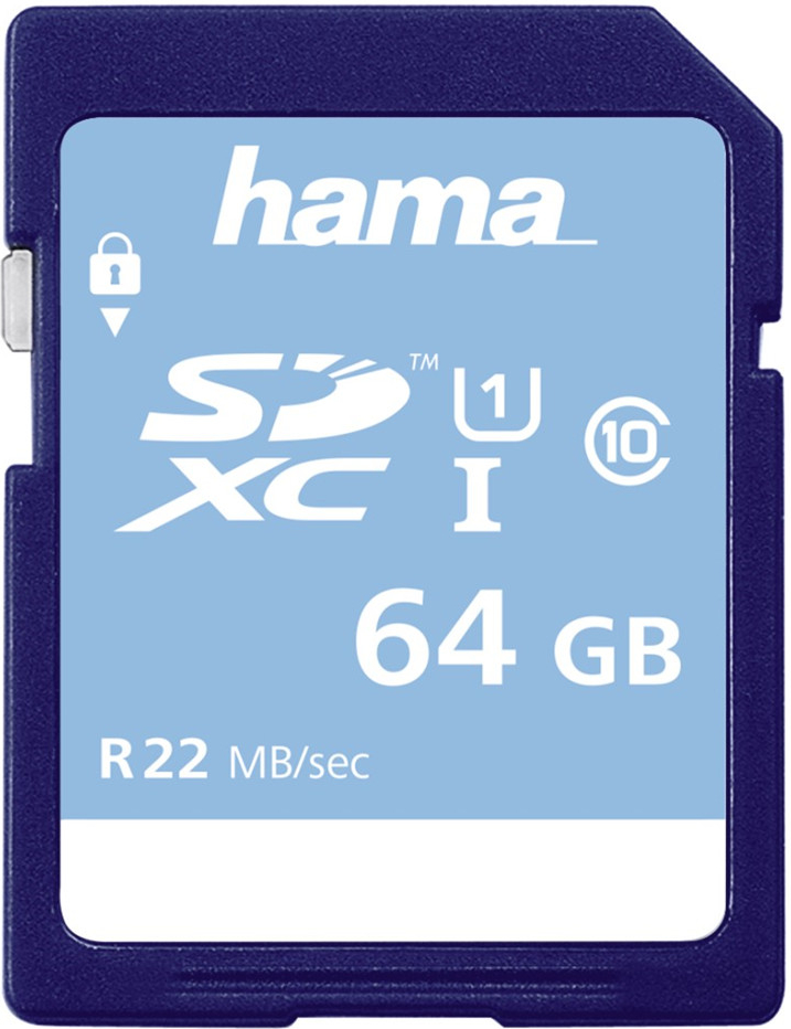 Hama Gold SDXC CARD 64GB class 10 104379