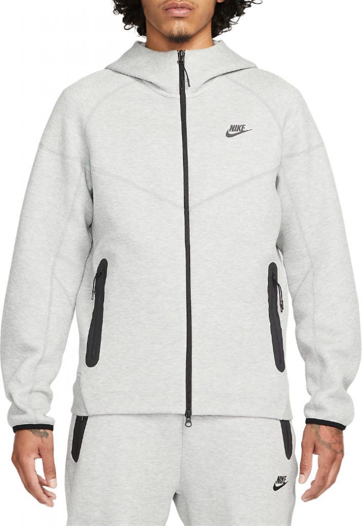 Nike Mikina s kapucňou M NK TCH FLC FZ WR HOODIE fb7921-063