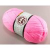 Priadza Super baby - tmavá baby ružová 040