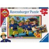 Ravensburger: Puzzle 2v1 - Požiarnik Sam a jeho tím