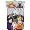 Jerry Fabrics obliečky Naruto Grey 140x200 70x90