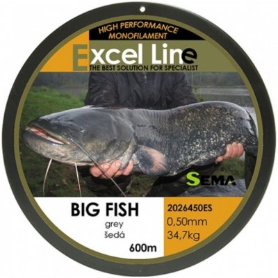 Vlasec Sema Big Fish 600m 0,50mm/34,7kg