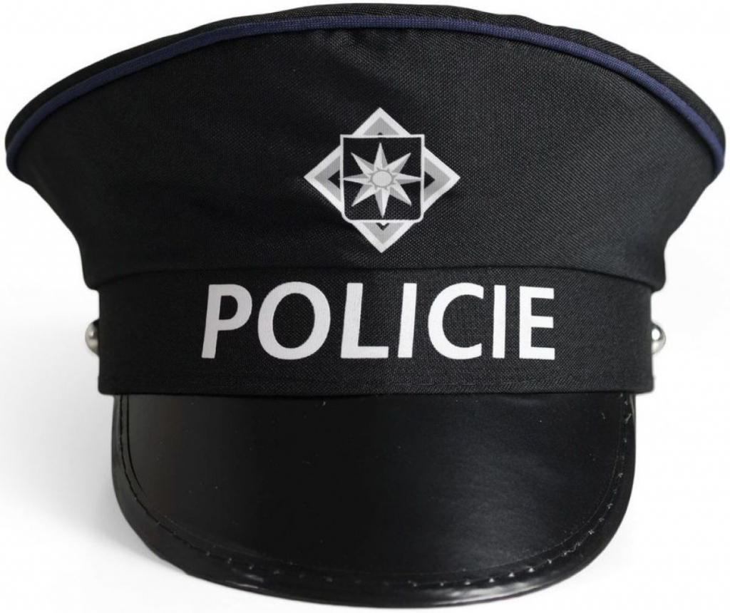 Policajná čiapka pre 59 cm