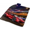 Sablio Plážová deka Ferrari na ulici: 200x140 cm