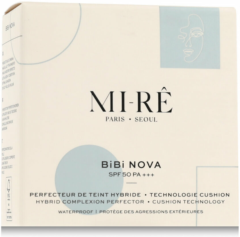 MI-RÊ Cosmetics Le Cushion Bibi Nova SPF 50 PA+++ 00 Light Rosé 19 g