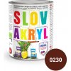 Slovakryl 0230 0,75kg hnedý