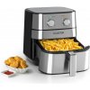 Klarstein AeroVital teplovzdušná fritéza - fritéza, 1700 W, objem 5,4 l, nastavenie teploty, časovač, časti vhodné do umývačky riadu, fritovanie s nízkym obsahom tuku, šetrí čas, nehrdzavejúca oceľ, s