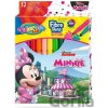 Colorino Disney Junior Minnie - fixky 12 farieb