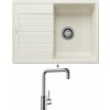Blanco ZIA 45 S Compact biela soft 527197 + Blanco MILI chróm 519413