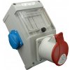 Zásuvková rozvodnica ROS4/X-12 neistená, 2x 16A-250V, 1x 32A-400V 5p, IP44