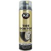 K2 TIRE DOKTOR 535ml - nafúka a utesní prepichnué pneu 15-palcové a väčšie