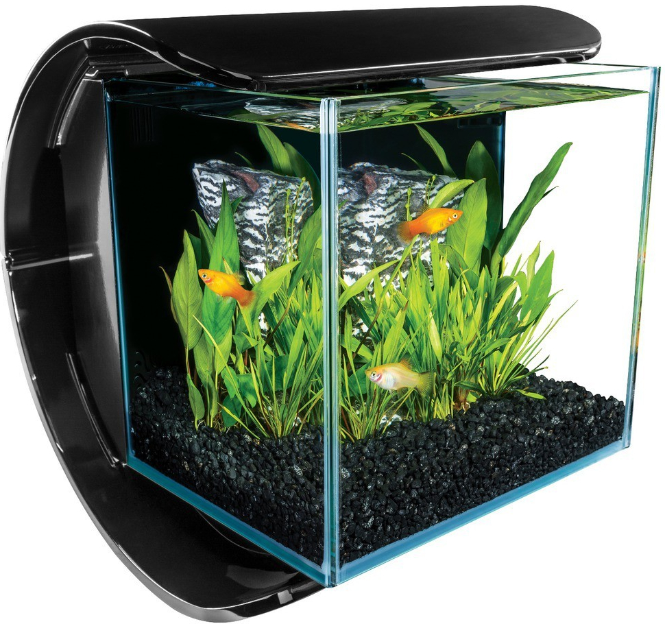 Tetra Silhouette akvarijný set LED čierny 12 l