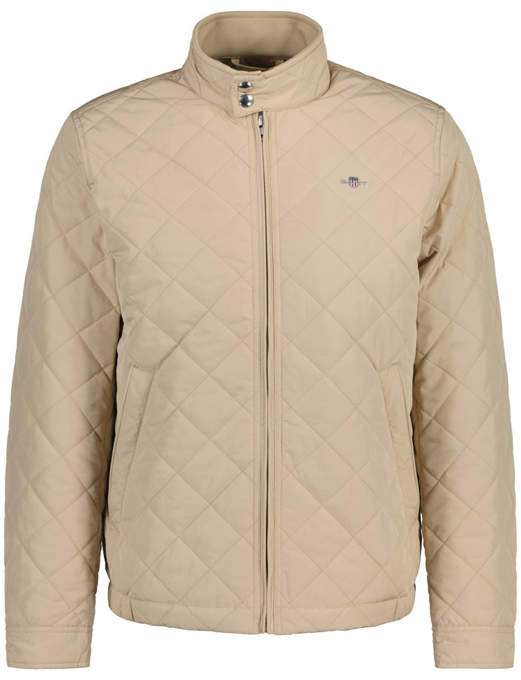 Gant QUILTED WINDCHEATER hnedá