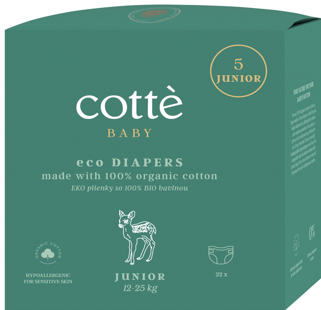 Cotté Baby Junior 12-25 kg 22 ks