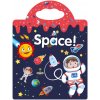Znovupoužiteľné samolepky pre deti Space