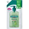 Sanytol antibakteriálne tekuté mydlo Aloe vera a zelený čaj náhradná náplň 500 ml