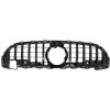 KITT Front Grille suitable for Mercedes C-Class W206 Sedan S206 T-Modell (2021-Up) GT-R Panamericana Design Black