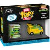 Funko Bitty Pop! Rides: Teenage Mutant Ninja Turtles - Leonardo and Turtle Van Vinyl Figur