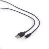 Gembird CC-USB2-AMLM-2M USB 2.0 Lightning (IP5 a vyšší) nabíjecí a synchronizační, 2m, černý