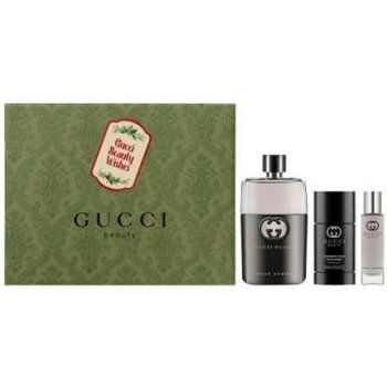 Gucci Guilty Pour Homme EDT 90 ml + EDT 15 ml + deostick 75 ml darčeková sada