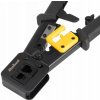 Kliešte krimpovacie RJ45/RJ12/RJ11 pre prechod. konektory Rebel