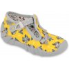 BEFADO 110P393 dievčenské papuče žltý mýval 18 110P393_18