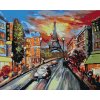 zuty Zuty - Maľovanie Podľa Čísel - Farebný Paríž, 40X50 Cm, Plátno+Rám (8596530080855)