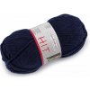 Pletacia priadza Hit 50 g - (0004) modrá tmavá