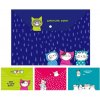 Obal PP s patentkou M&G A4, So Many Cats, mix/1ks