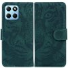 Peňaženkové kožené puzdro Tiger na Honor X8 5G/X6 - Zelená