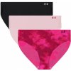 Dámske nohavičky Under Armour UA Pure Stretch No Snow Bikini - Novelty 3PK Veľkosť: XS / Farba: ružová