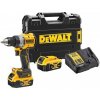 DeWALT DCD800P2T 18 V XR Vŕtačka 2x aku 5,0 Ah, kufor Tstak