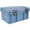 Cambro Vrchem plněný izolovaný kontejner 675x460x320 mm, 38 l, světle modrý | CAMBRO, Camcarrier